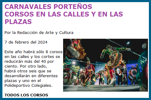 CARNAVALES